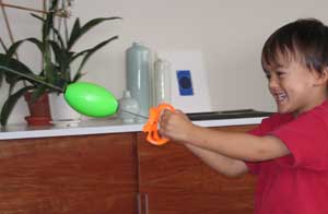 Enfant avec Zoomball